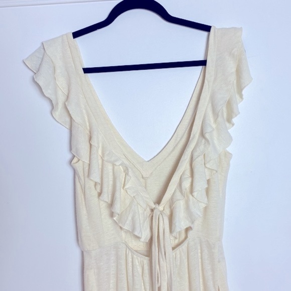 FREE People Calluna Jumpsuit in cream sleeveless Size XS - Picture 8 of 14